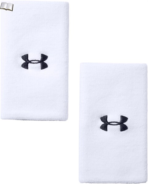 Under Armour Напульсники Performance 15cm 2Pk 1218006-100-OSFA-lst